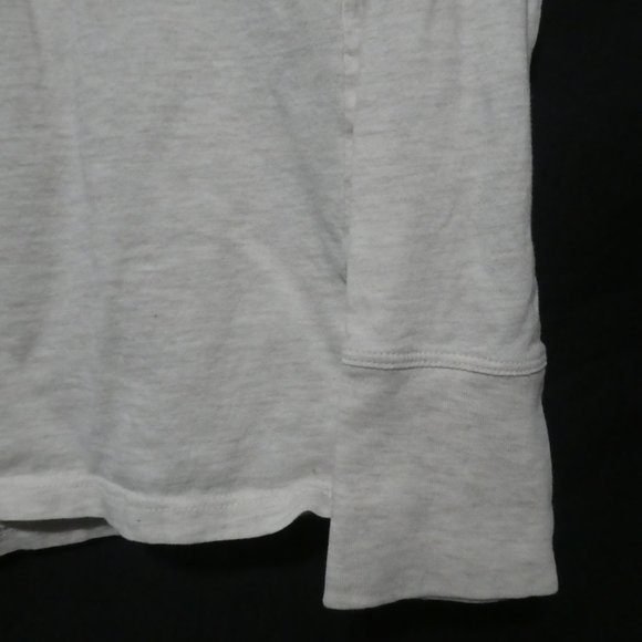 OLD NAVY | medium | long sleeve shirt with Peace Symbol design on front | EUC - Picture 8 of 16